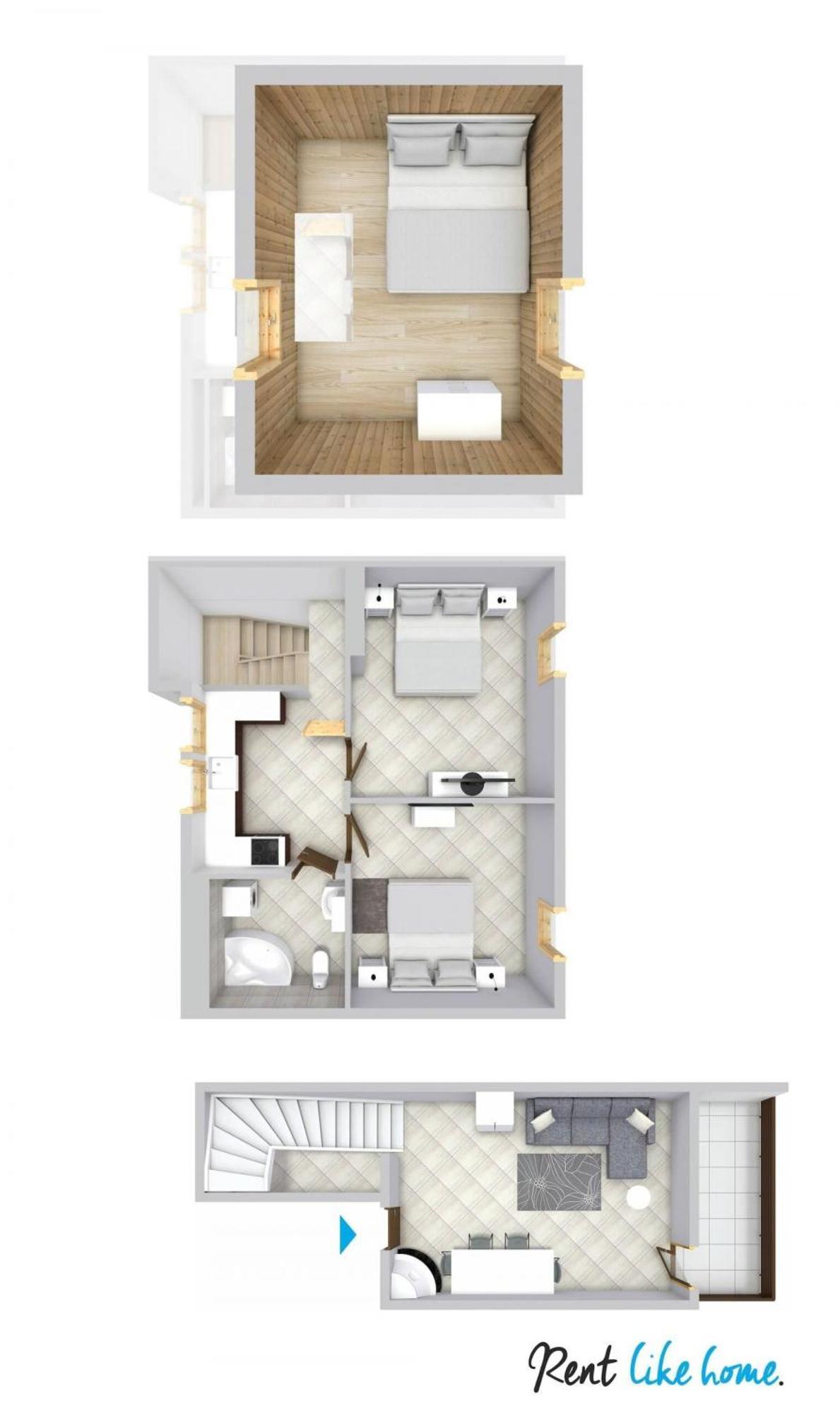 Rent Like Home - Pardalowka III زاكوباني المظهر الخارجي الصورة